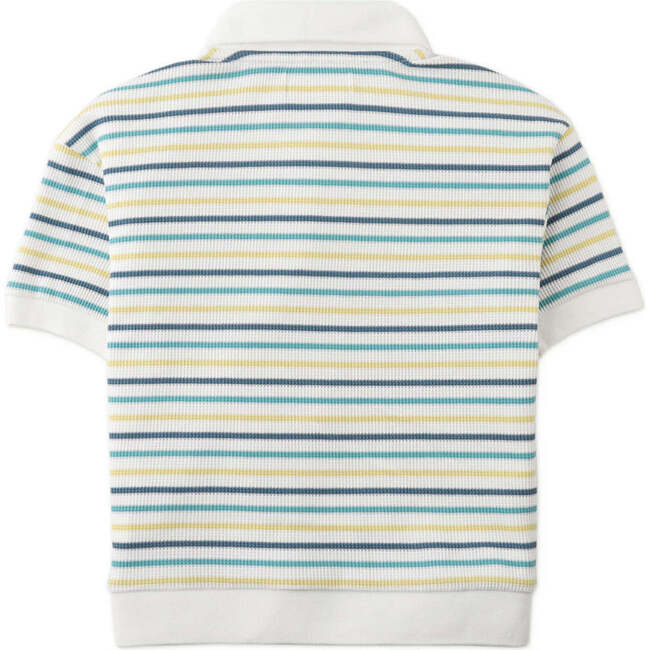 Roberto Waffle Polo Shirt, Multicolor - Polo Shirts - 2