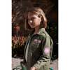 Riley Overshirt Jacket With Emroidered Badges, Green - Jackets - 2