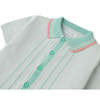 Rico Button-Down Polo Shirt , Green - Polo Shirts - 5