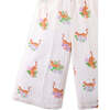 Ivana Jumpsuit In Tiger Print, White - Jumpsuits - 4