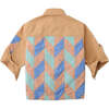 Luca Jacket With Patchwork Detail, Multicolor - Jackets - 3