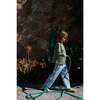 Esme Denim Pants With Bird Patch Pocket, Blue - Pants - 2