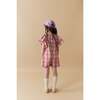 Evie Checkered Jumpsuit With Butterfly Sleeves, Multicolor - Jumpsuits - 4
