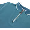 Caleb  Polo Shirt, Blue - Polo Shirts - 5