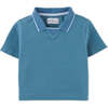 Baby Sandro Pique Polo Shirt, Green - Polo Shirts - 1 - thumbnail