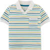 Baby Ricardo Waffle Polo Shirt With Patch Pocket, Multicolor - Polo Shirts - 1 - thumbnail