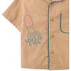 Baby Paolo Woven Button-Down Shirt, Tan - Button Downs - 4