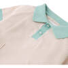 Baby Vico Knitted Polo Shirt, Beige - Polo Shirts - 3