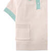 Baby Vico Knitted Polo Shirt, Beige - Polo Shirts - 4