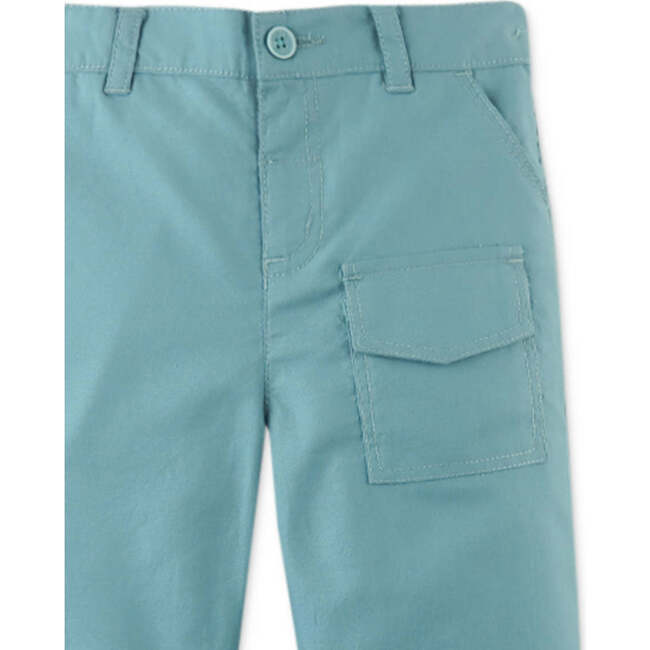 Baby Gavino Pants, Blue - Pants - 3