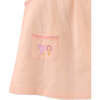 Baby Jelena Dress With Pockets, Peach - Dresses - 4