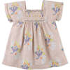 Baby Amari Dress In Bird Print, Multicolor - Dresses - 1 - thumbnail