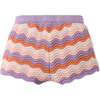 Baby Anastasia Wavey Striped Shorts, Multicolor - Shorts - 2