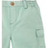 Mini Gino Shorts With Patch Pocket, Green - Shorts - 2