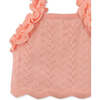 Baby Alyssa Top With Ruffle Sleeve, Peach - Blouses - 4