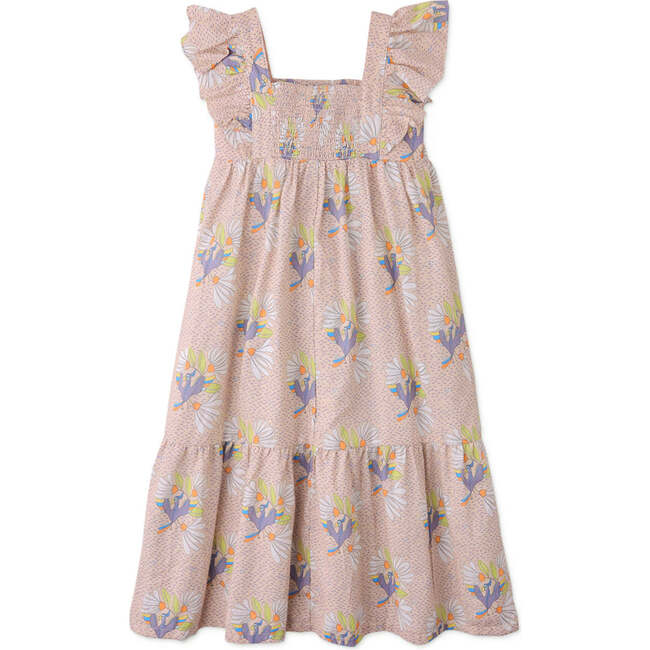 Anika Maxi Dress In Bird Print, Multicolor - Dresses - 6