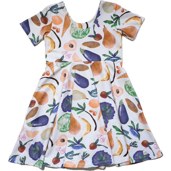 Journey Kids' Dress, Garden Vegetables - Dresses - 3