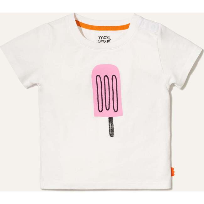 Recycled Cotton Pink Ice Pop Baby T-Shirt