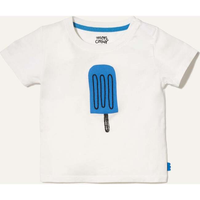 Recycled Cotton Blue Ice Pop Baby T-Shirt