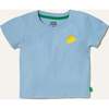 Recycled Cotton Blue Lemon Kid T-Shirt - T-Shirts - 1 - thumbnail