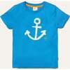 Recycled Cotton Anchor Kid T-Shirt - T-Shirts - 1 - thumbnail