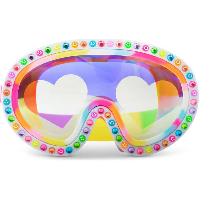 Sweet Smile Emoji Youth Swim Mask