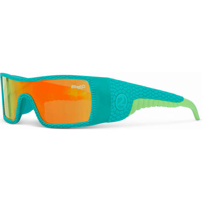 Sandharbor Teal Triceratops Sunglasses - Sunglasses - 1