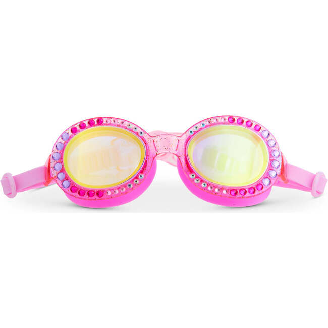 Pop of Purple Sparkle Youth Swim Goggle