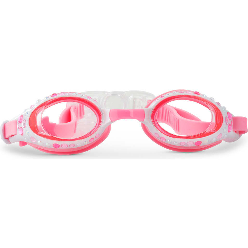 Pearl White Bow Youth Swim Goggle - Swim Goggles - 1