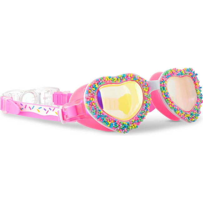 Cupid's Candy Sprinkle Heart Youth Swim Goggle