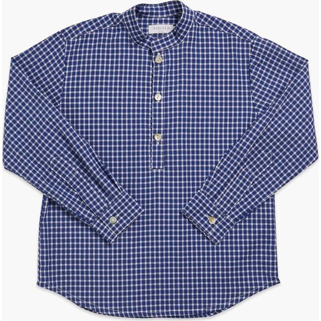 Pereprine Shirt, Indigo Vichy