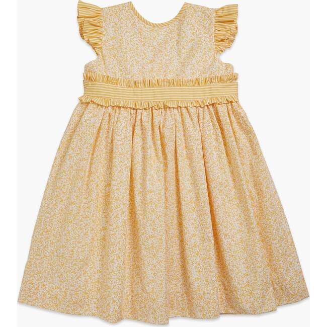 Maise Dress, Yellow Minifloral
