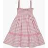 Lily Dress, Pink Bold Vichy - Dresses - 1 - thumbnail