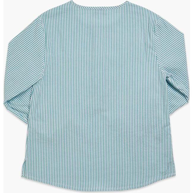 Victor Shirt, Mint Seersucker - Shirts - 2