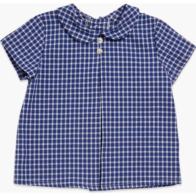 Darius Shirt, Indigo Check