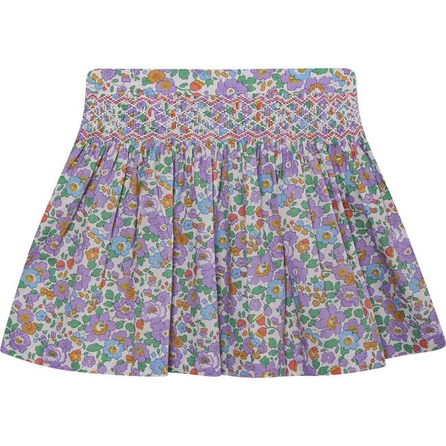 Made with Liberty Fabric Girls Skirt Susanna, Purple