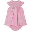 Pink Baby Dress Queenie, Pink - Dresses - 1 - thumbnail