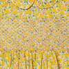 Made With Liberty Fabric Smocked Girls Dress Marina, Yellow - Dresses - 3