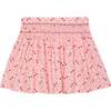 Hand-Smocked Girls Skirt Annie, Pink - Skirts - 1 - thumbnail