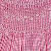 Hand-Smocked Girls Sundress Lucy, Pink - Dresses - 3