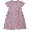 Hand-Smocked Girls Dress Romy, Pink - Dresses - 4