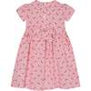 Hand-Smocked Girls Dress Sakura, Pink - Dresses - 4