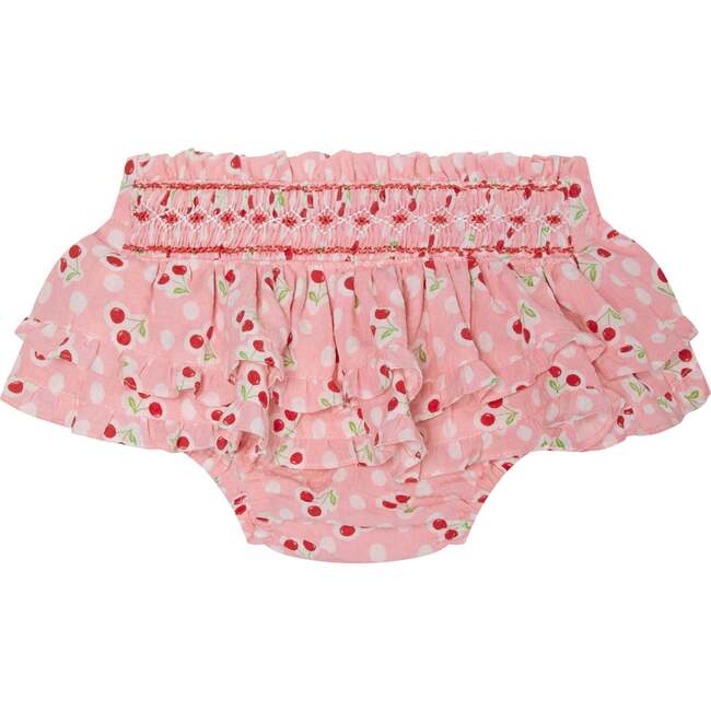 Hand-Smocked Baby Skort Briar, Pink