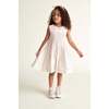 Hand-Smocked Girls Dress Betty, White & Peach - Dresses - 2