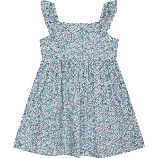 Girls Sundress Rosalie, Lilac, Blue & White Floral