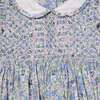 Hand-Smocked Baby Dress River, Blue - Dresses - 3