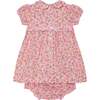 Hand-Smocked Baby Dress Luna, Pink - Dresses - 4