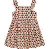 Girls Sun Dress Nellie, Strawberry Print - Dresses - 1 - thumbnail