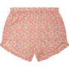 Girls Summer Shorts Heidi, Pink Floral - Shorts - 1 - thumbnail