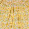 Hand-Smocked Baby Bubble Sidney, Yellow - Rompers - 3